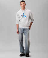 Calvin Klein Hoodie Men Logo Prited _ Babe blue