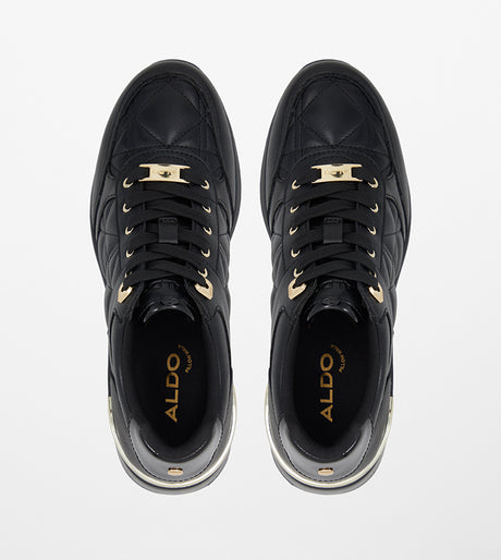 Aldo ICONISTEP Quilted Lace-Up Sneakers women's shoes