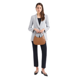 EMPORIO Armani   micro-grain recycled leather hobo bag Shopper BagWomen