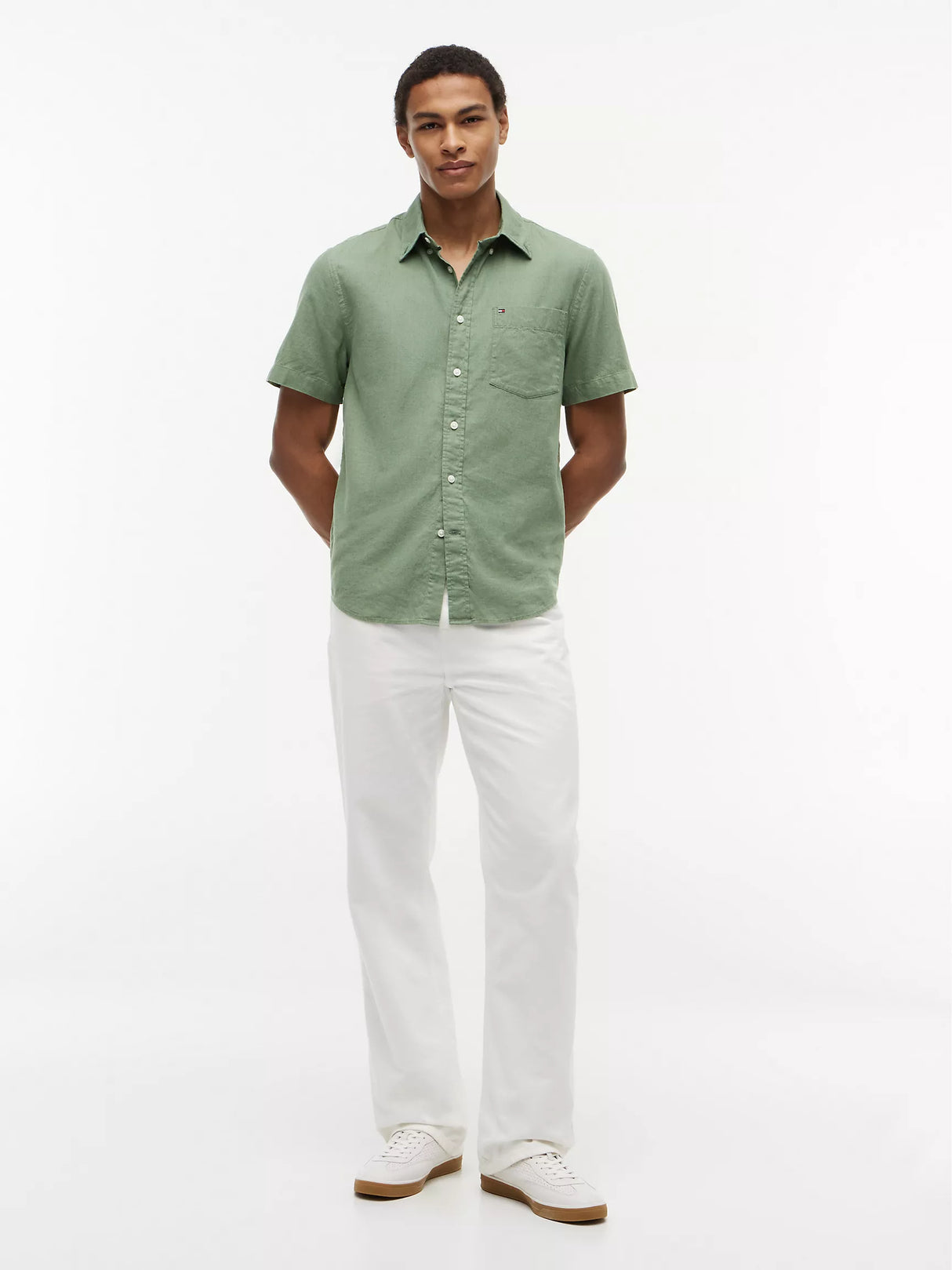 TOMMY HILFIGER Shirt Short Sleeve