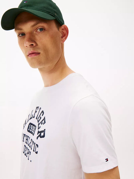TommyHilfiger 1985 Athletic Logo T-Shirt regular fit _ White