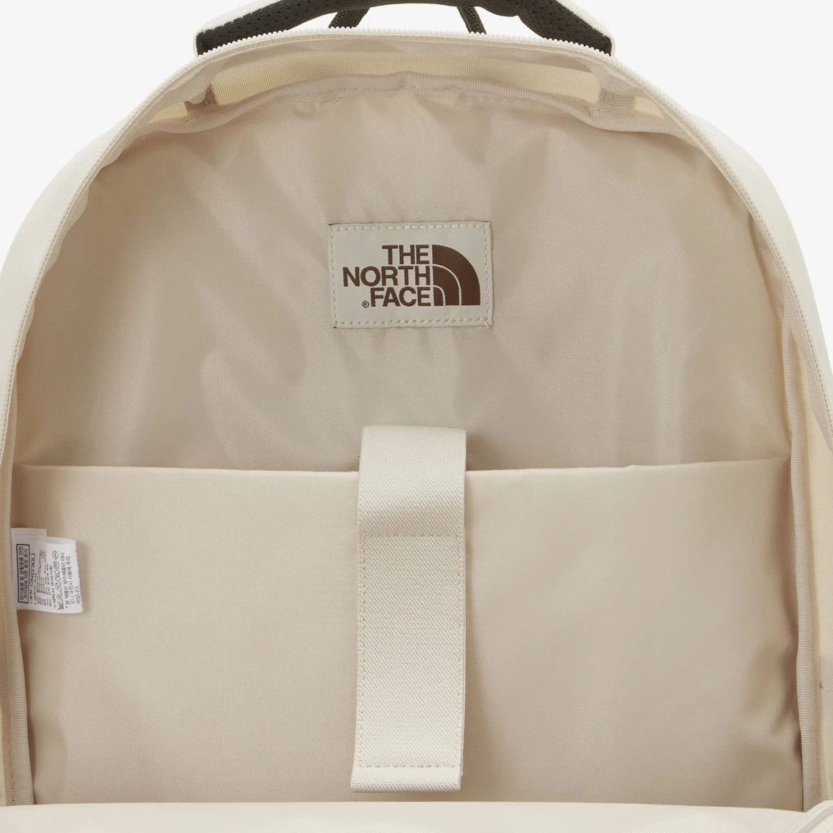The North Face Dual Light Beige  Backpack with Multi-Compartments