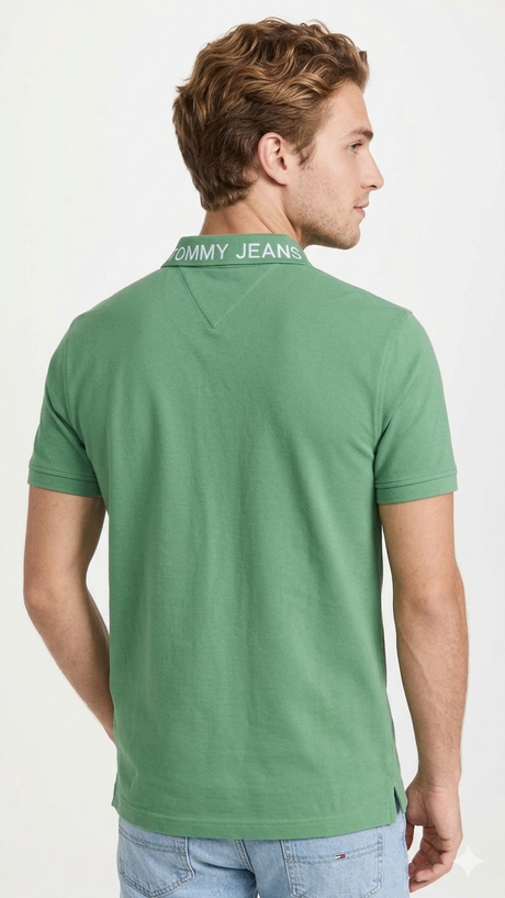 Tommy jeans Printed Half Sleeves polo