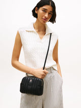 TOMMY HILFIGER Monogram Quilted Camera Women bag