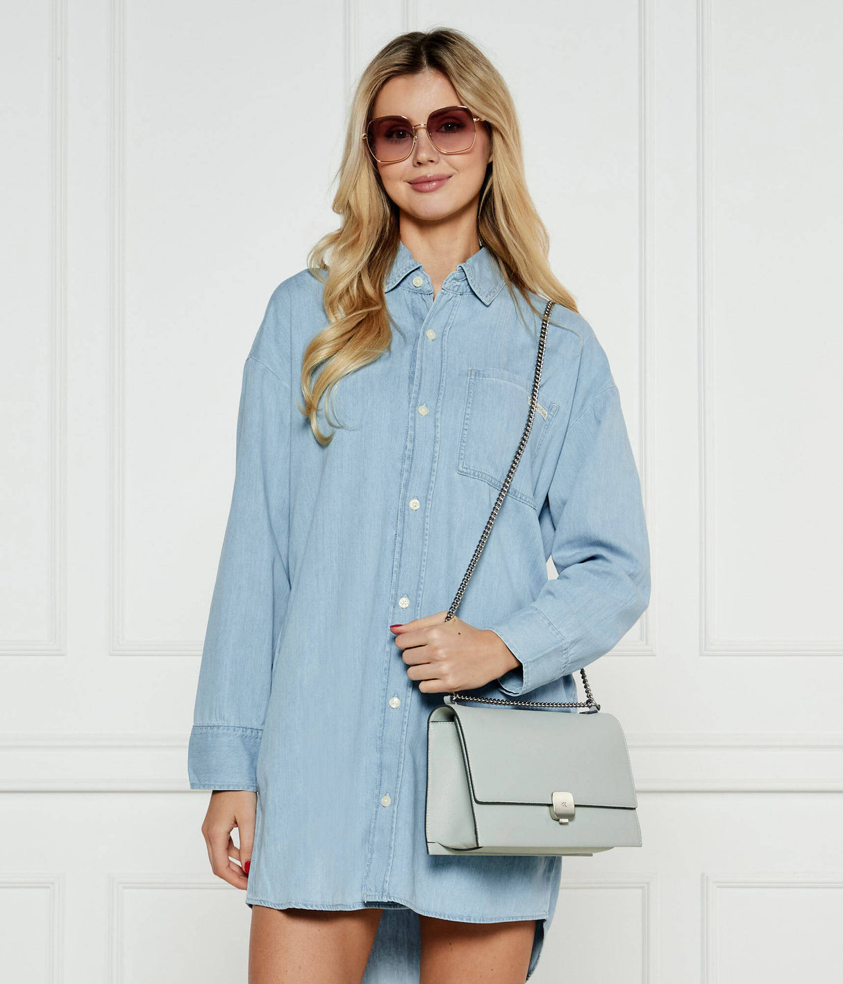 Calvin klein bag gray