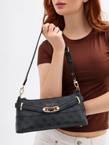 Guess Classic Monogram Shoulder Purse
