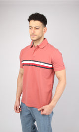 Tommy Hilfiger Polo T-Shirt Flag Side Logo