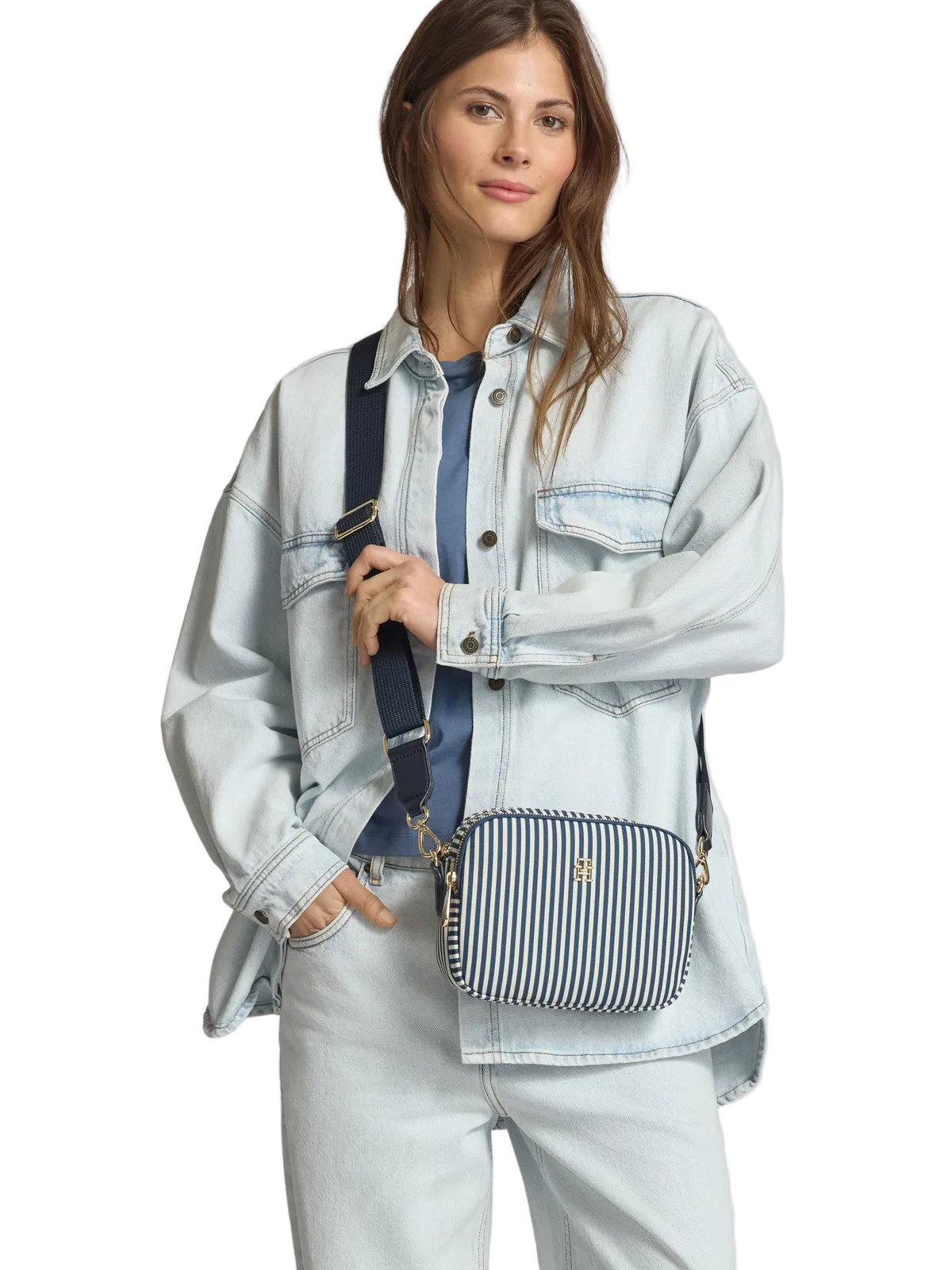 Tommy Hilfiger Poppy Summer Camera Bag for Women – Multicolor