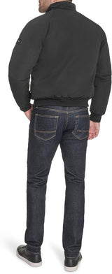 Tommy Hilfiger  textile bomber  with lightweight Men Jacket_ Black