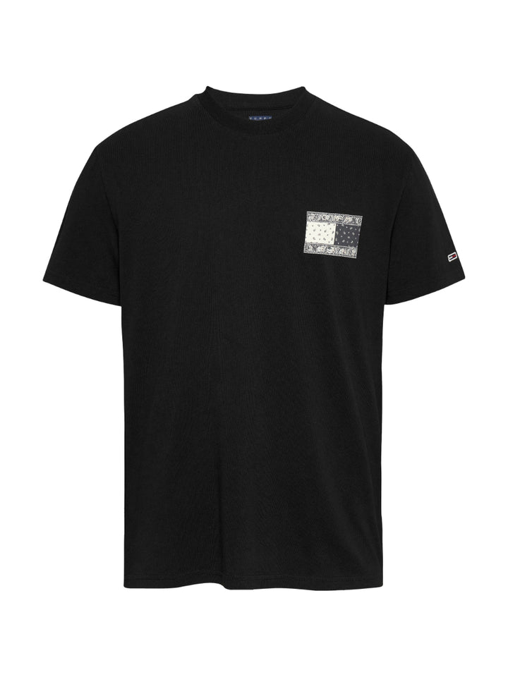 Tommy jeans Paisley Back Logo round t-shirt