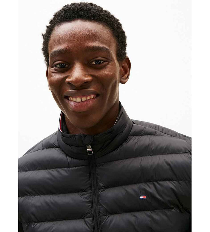 Tommy Hilfiger Men Lightweight Ultra Loft Packable Puffer Jacket _Black