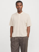 MNG Structured Knitted shirt polo