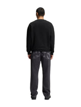HUGO Sweatshirt Artwork Crew Neck Men _ Black
