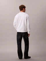 Calvin Klein Sweatshirt Logo Printed Men _ Off white