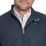Tommy Hilfiger textile bomber  with lightweight Men Jacket Navy