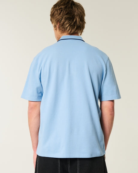 HOLLISTER Relaxed Logo Polo SHIRT