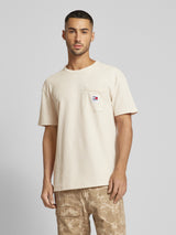 TOMMY JEANS chest pocket ROUND T_shirt