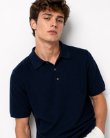 Mango Open-knit polo