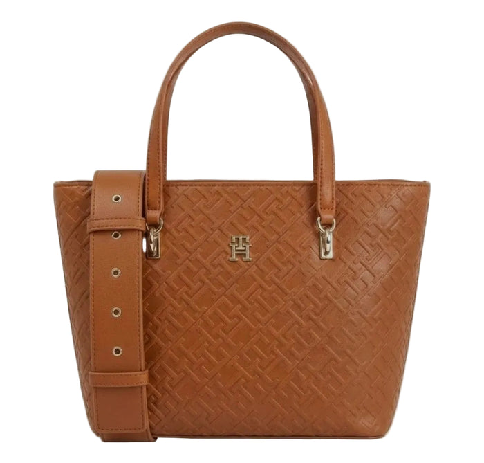 Tommy Hilfiger Th Refined Mini Tote Mono Bag