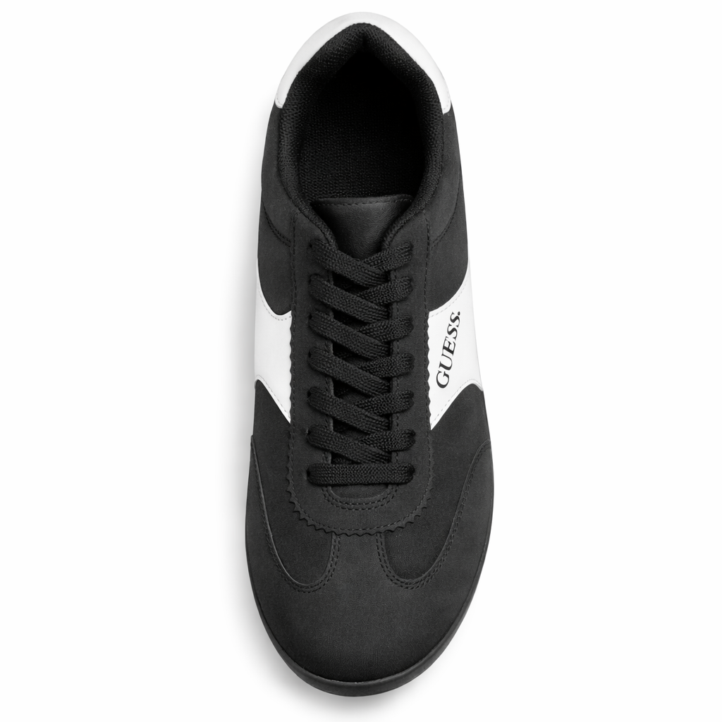Shoes Guess Casual Low-Top Sneakers – Black & White women