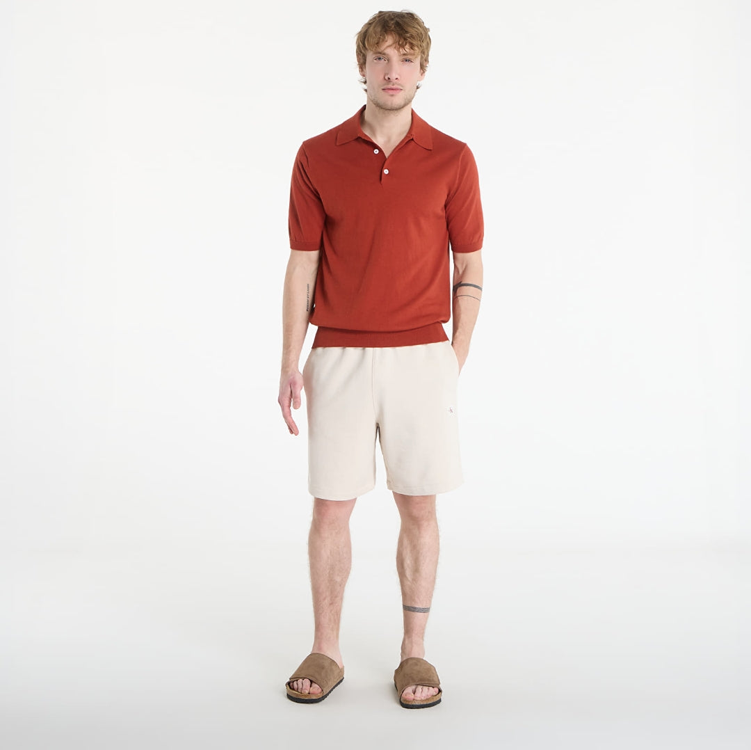 Calvin klein terry badge short