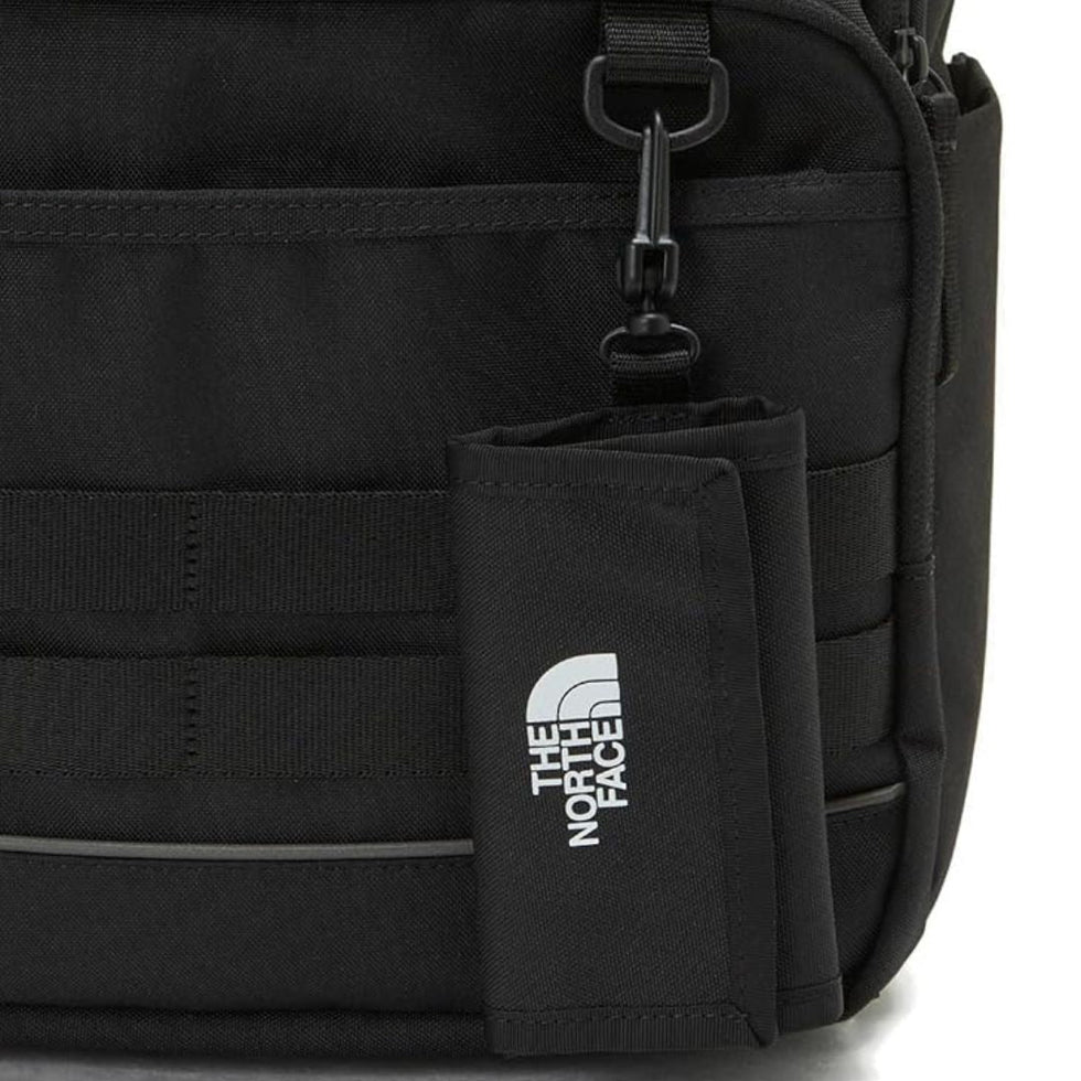 The North Face Dual Full Black Backpack with Multi-Compartments