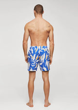 Mng Tropical Print  swim trunk