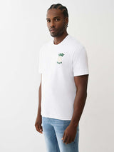 True Religion buddha record graphic tee regular fit _ White