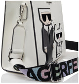KARL LAGERFELD womens Maybelle Choupette Satchel
