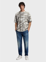 BOSS Camouflage-jacquard T-shirt