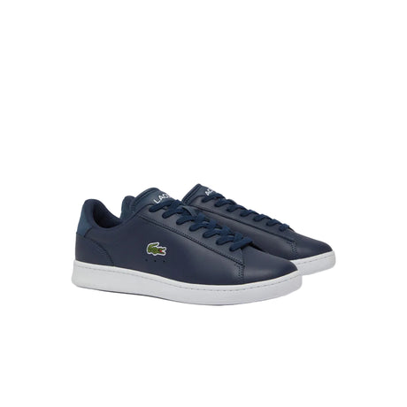 Lacoste  Carnaby Set leather sneaker in navy blue