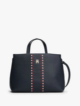 Tommy Hilfiger Signature Tape Satchel Women Bag