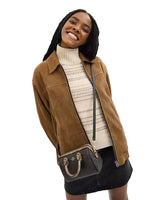 COACH Mini Rowan Crossbody Bag In Blocked Signature Canvas