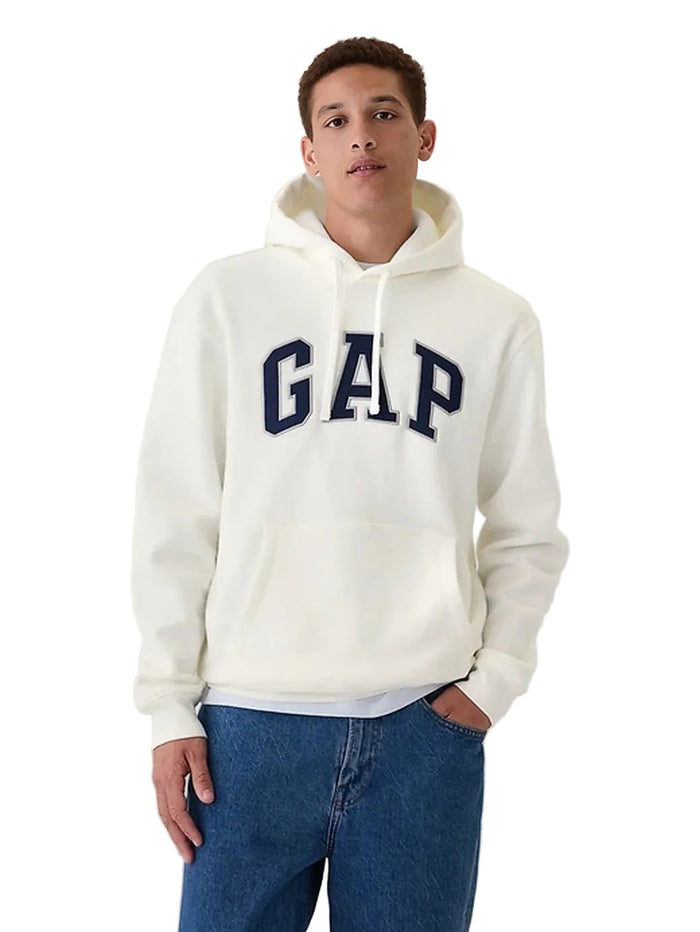 GAP Men’s Logo Hoodie – Off-White