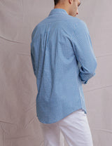 U.S polo GINGHAM POPLIN  shirt