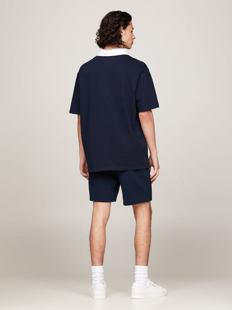 Tommy jeans Contrast Collar Oversized Rugby polo