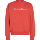 Calvin Klein Sweatshirt Logo Printed Men _ Orange