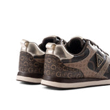 GUESS Women’s Brown Monogram Runner Sneakers