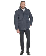 TOMMY HLFIGER Military-style Men jacket _ Dark Navy