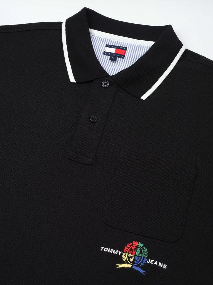 Tommy jeans Printed Half Sleeves polo