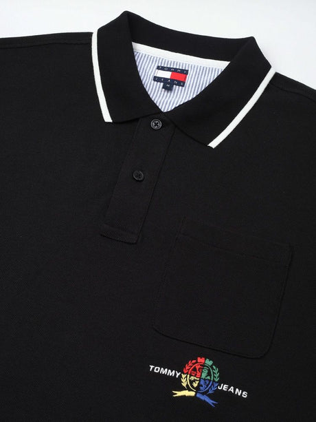 Tommy jeans Printed Half Sleeves polo