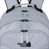 The North Face Dual Grey Silver Backpack with Multi-Compartments