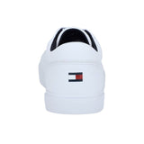 Tommy Hilfiger Men’s Classic Low-Top Sneakers – White Casual Shoes
