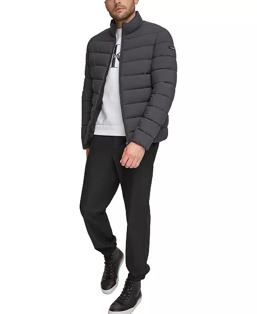 Calvin Klein Men Jacket Dark Grey (Ah-USA)