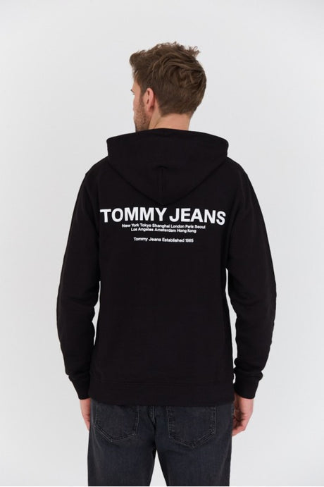 Tommy jeans Hoodie Men _ Black