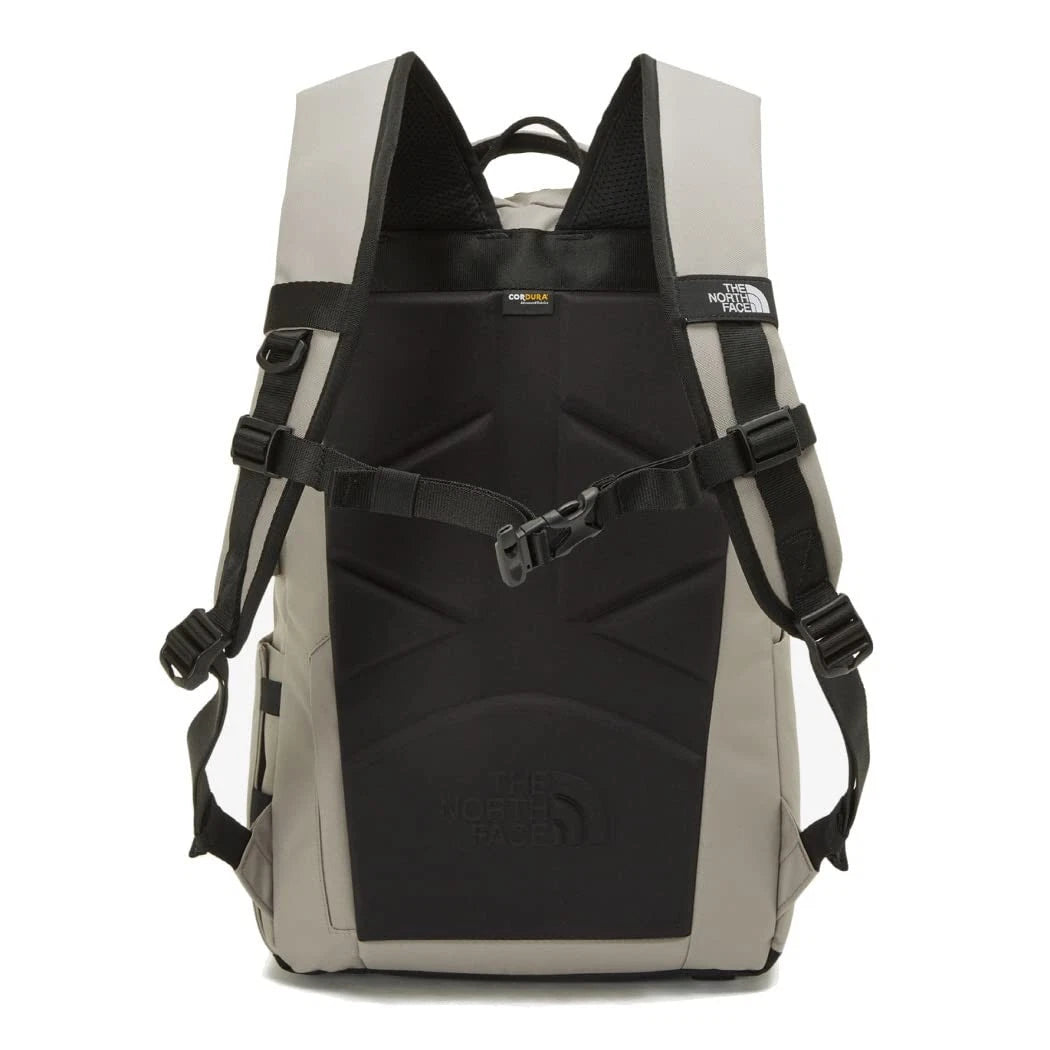 The North Face Dual Brown  Backpack with Multi-Compartments