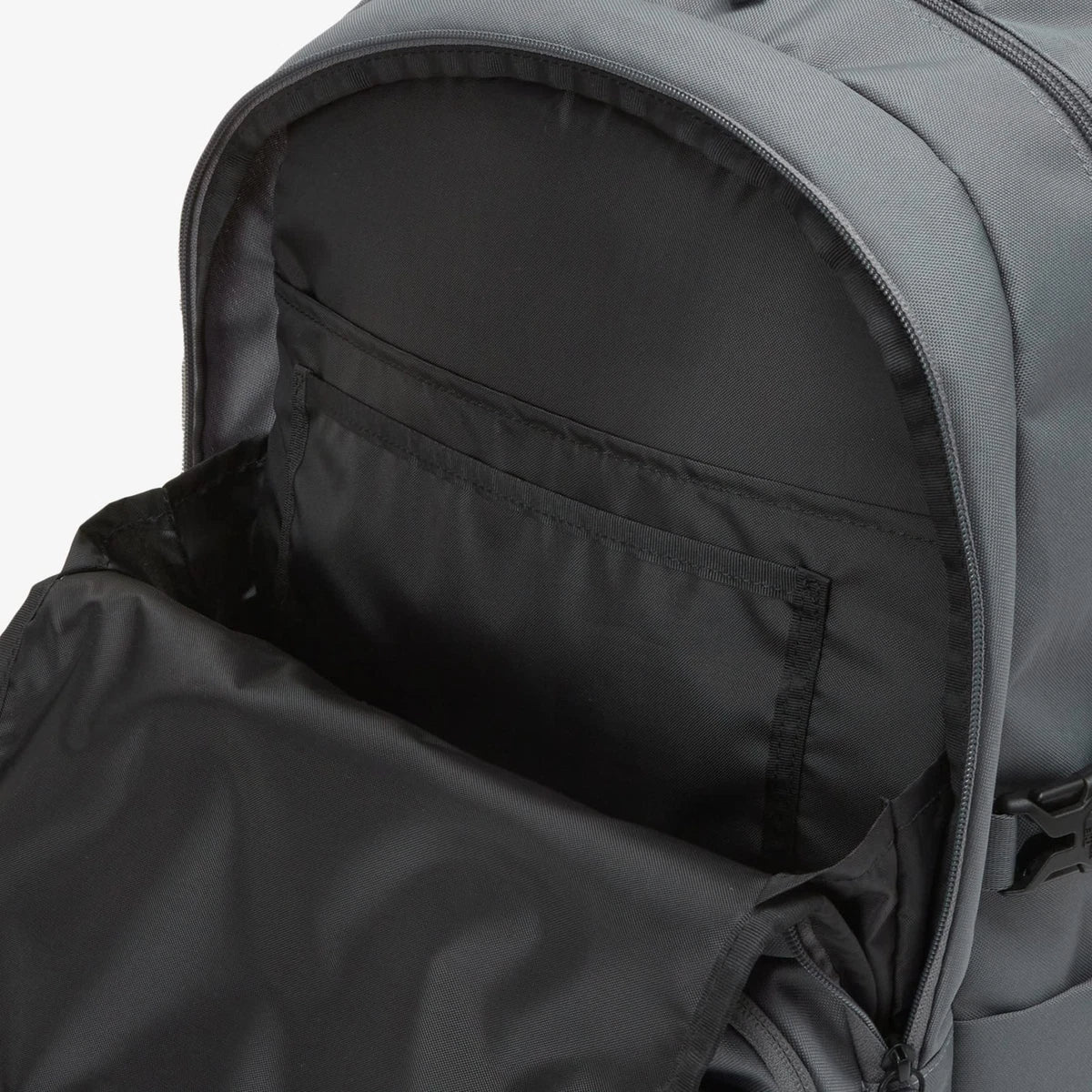 The North Face Dual Grey  Backpack with Multi-Compartments