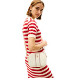 Tommy Hilfiger Monogram Crossbody Camera Bag Women  – Cream