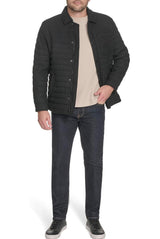 TOMMY HILFIGER Quilted Wool Blend Men jacket _ Black