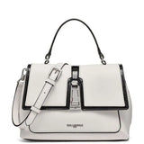 KARL LAGERFELD MERCERIE LEATHER SATCHEL Bag